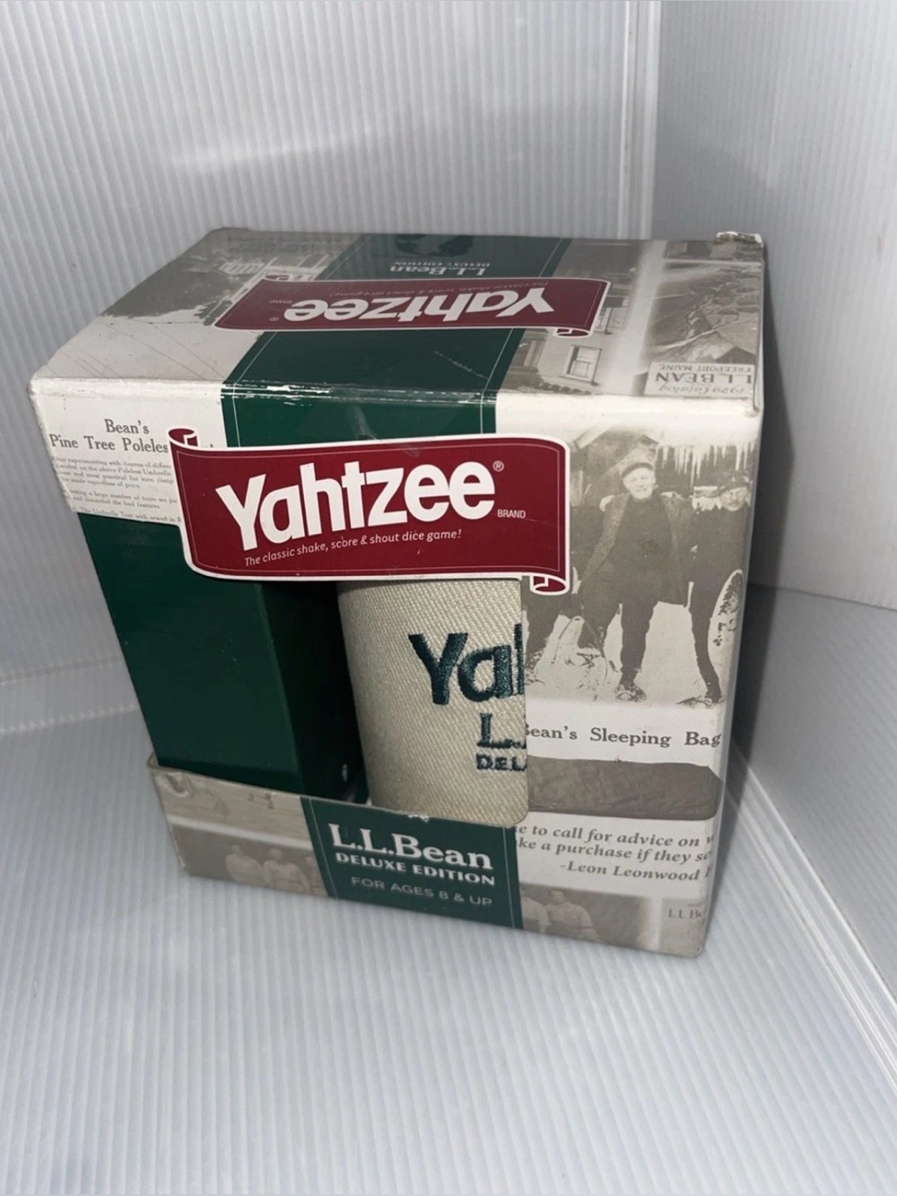 LL Bean YAHTZEE Deluxe Edition Game- New Open Box